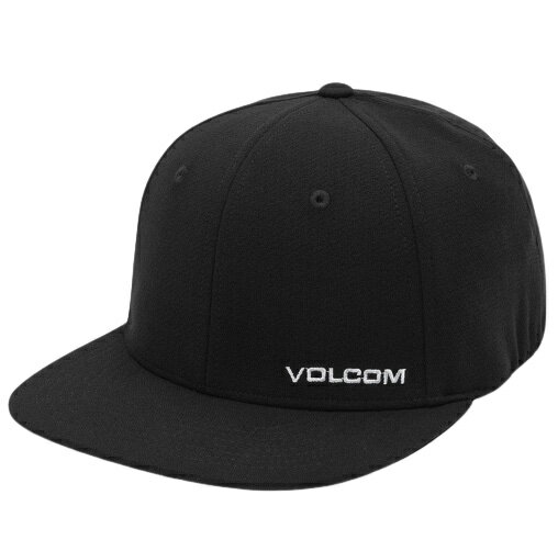ボルコム キャップ メンズ Volcom V Euro XFit Hat Cap Black S/M キャップ 送料無料