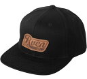 RVCA Gateway Snapback Hat Cap Black キャップ 送料無料