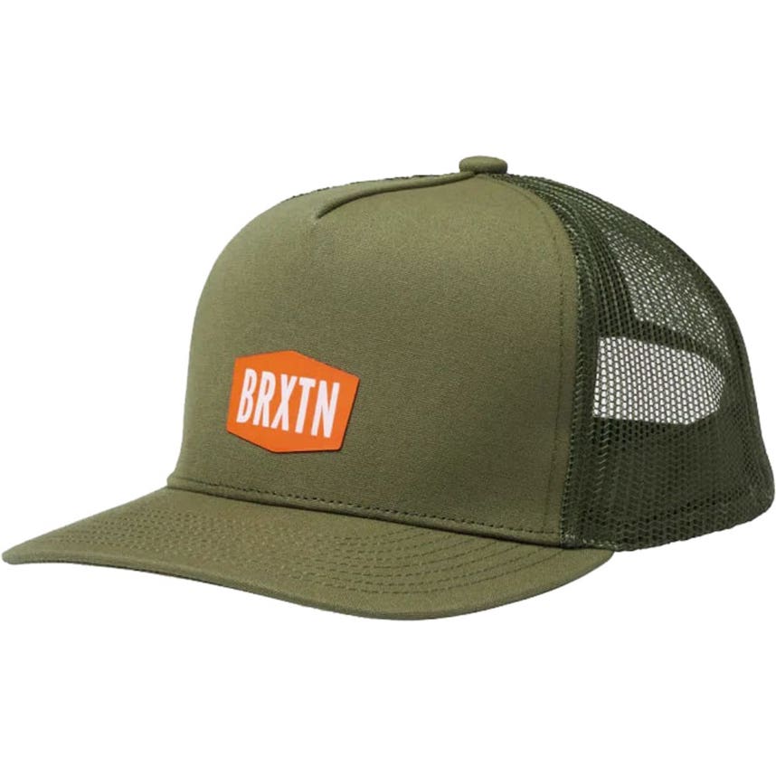 Brixton Thornton X C MP Mesh Hat Cap Olive/Olive Lbv 