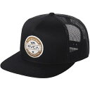 RVCA Interstate Trucker Hat Cap Black キャップ 送料無料