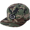 RVCA Islands Hex Snapback Hat Cap Woodland Camo キャップ 送料無料
