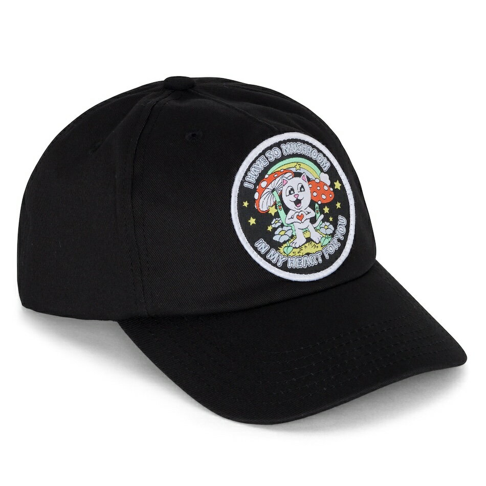 Ripndip So Mushroom Snapback Hat Cap Black キャップ 送料無料
