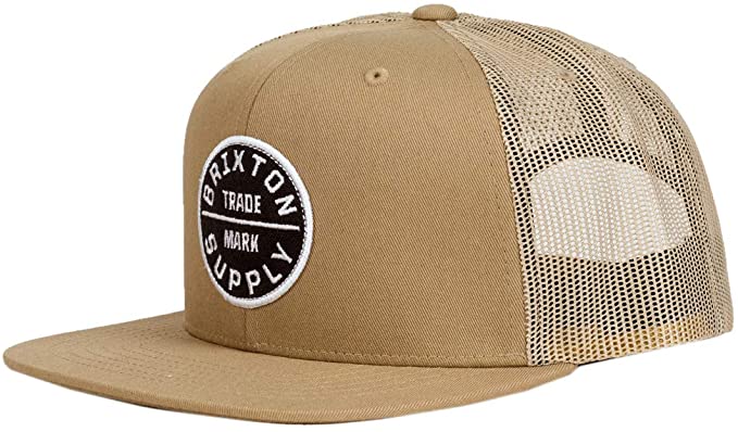 Brixton Oath III Mesh Hat Cap Dark Khaki/Black Lbv 