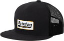 Brixton Steadfast HP Mesh Hat Cap Black キャップ 送料無料