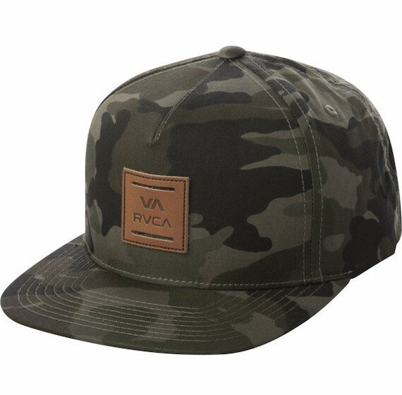 RVCA VA All The Way Snapback Hat Cap Camo キャップ 送料無料