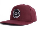 Brixton Oath III Snapback Hat Cap Mahogany キャップ 送料無料