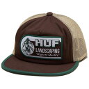 HUF Landscaping Trucker Hat Cap Bison キャップ 送料無料