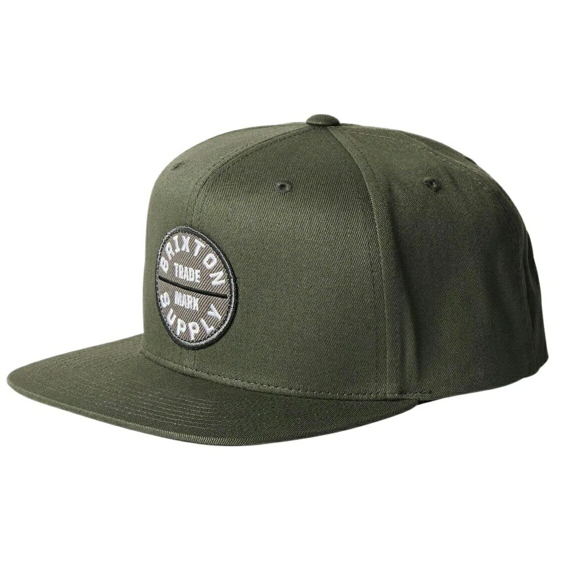 Brixton Oath III Snapback Hat Cap Dark Vetiver キャップ 送料無料
