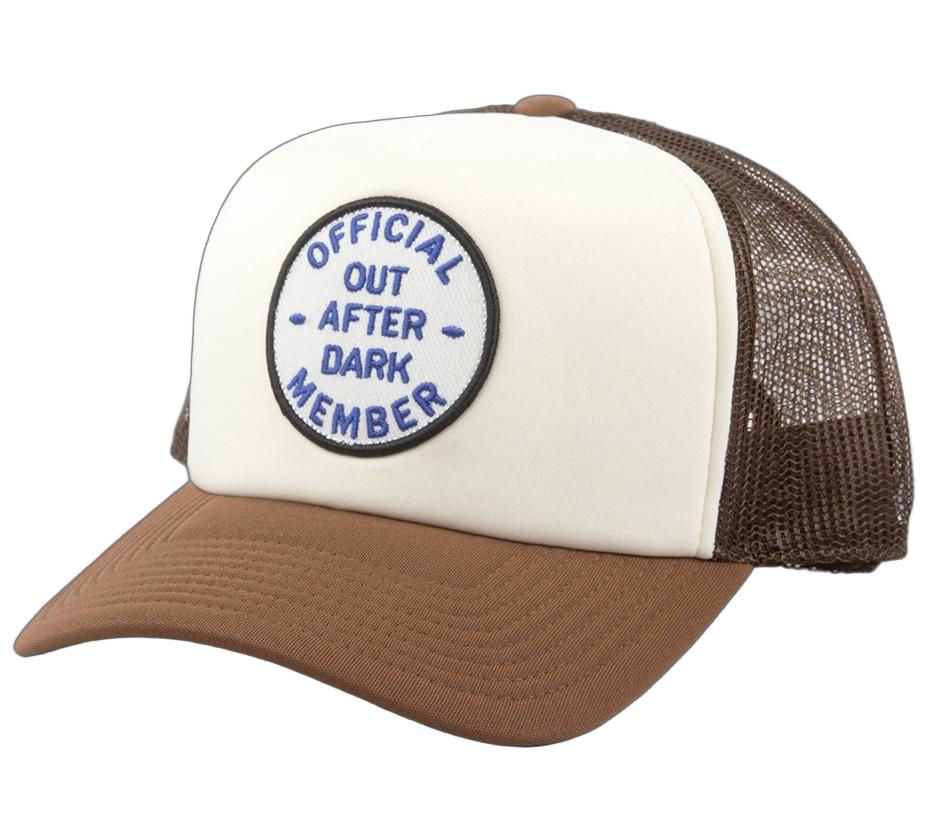 Brixton Out After Dark NP HP Trucker Hat Cap Pinecone Brown/Whitecap キャップ 送料無料