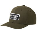 Brixton Palmer Proper Crossover MP Snapback Hat Cap Military Olive Lbv 