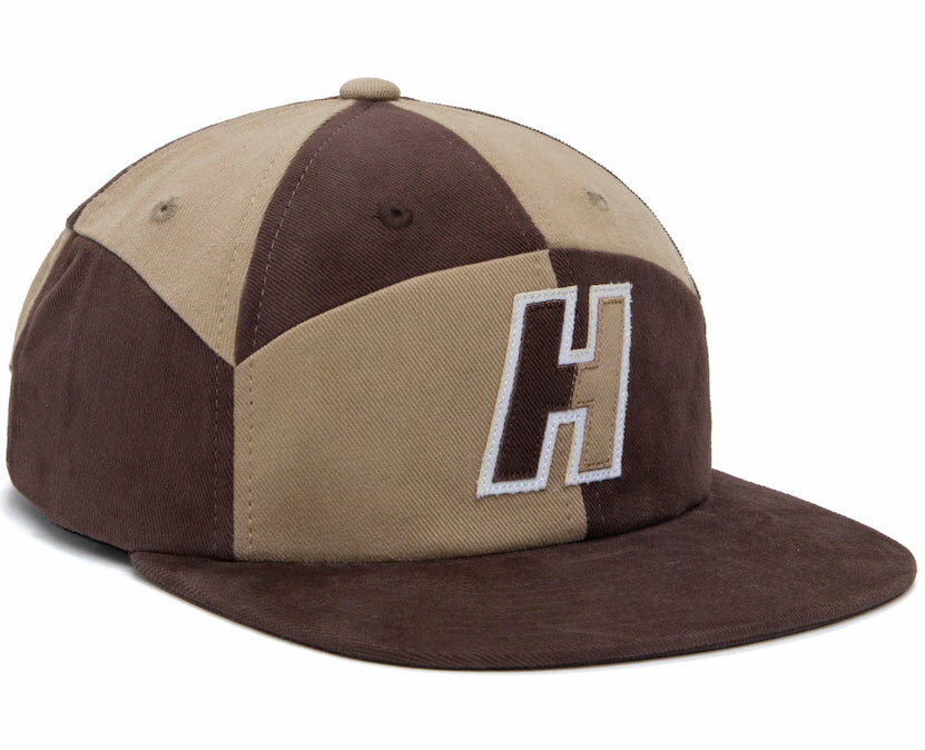 HUF Splice H Strapback Hat Cap Brown Lbv 