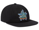 HUF Bud Boy 6 Panel Hat Cap Black Lbv 