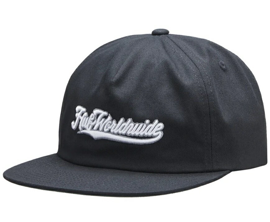 HUF Crackerjack Snapback Hat Cap Black キャップ 送料無料