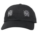 HUF Multi Hit 6 Panel Curved Visor Hat Cap Black キャップ 送料無料(4)