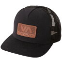 RVCA Shutter Trucker Hat Cap Black Lbv 