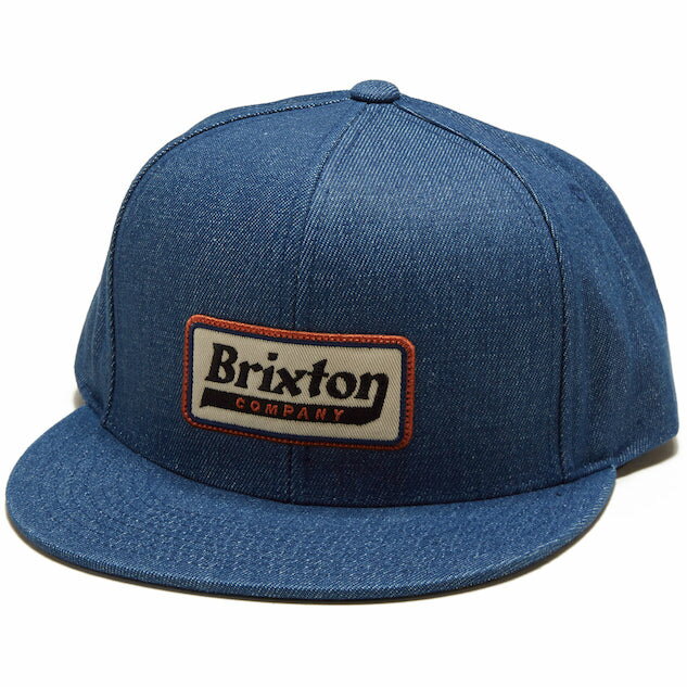 Brixton Steadfast Hp Snapback Hat Cap Denim キャップ 送料無料