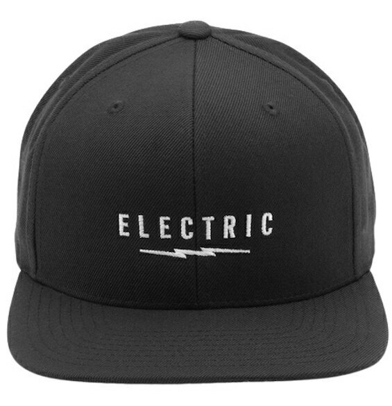 Electric Undervolt Snapback Hat Cap Black Lbv 