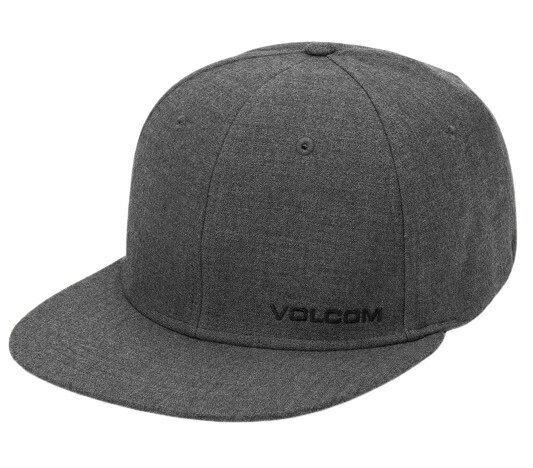 Volcom V Euro XFit Hat Cap Charcoal Heather L/XL Lbv 