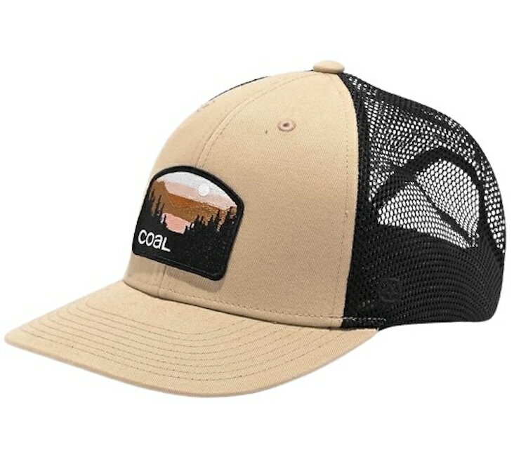 Coal The Hauler Low One Trucker Hat Cap Khaki Lbv 