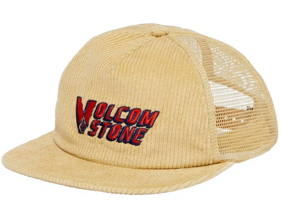 ボルコム キャップ メンズ Volcom Stone Draft Cheese Trucker Hat Cap Straw キャップ 送料無料