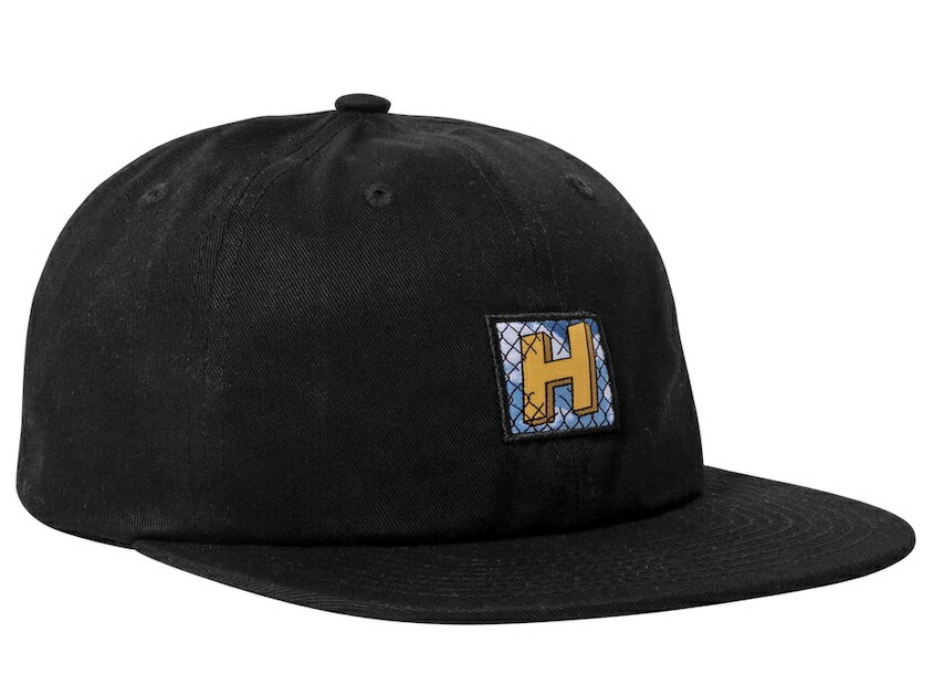 HUF Tresspass 6 Panel Hat Cap Black Lbv 