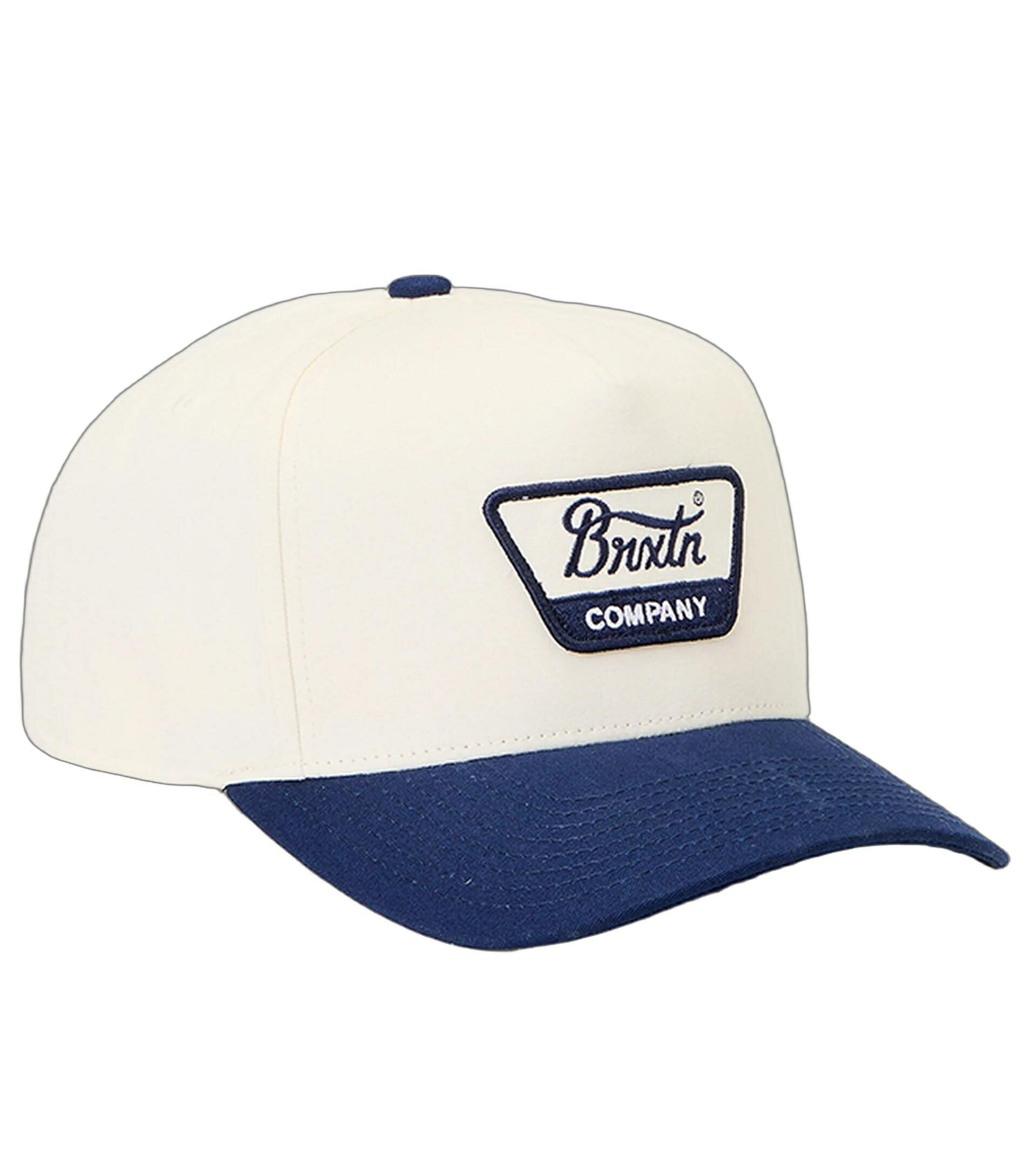 Brixton Linwood Snapback Hat Cap Off White/Navy キャップ 送料無料