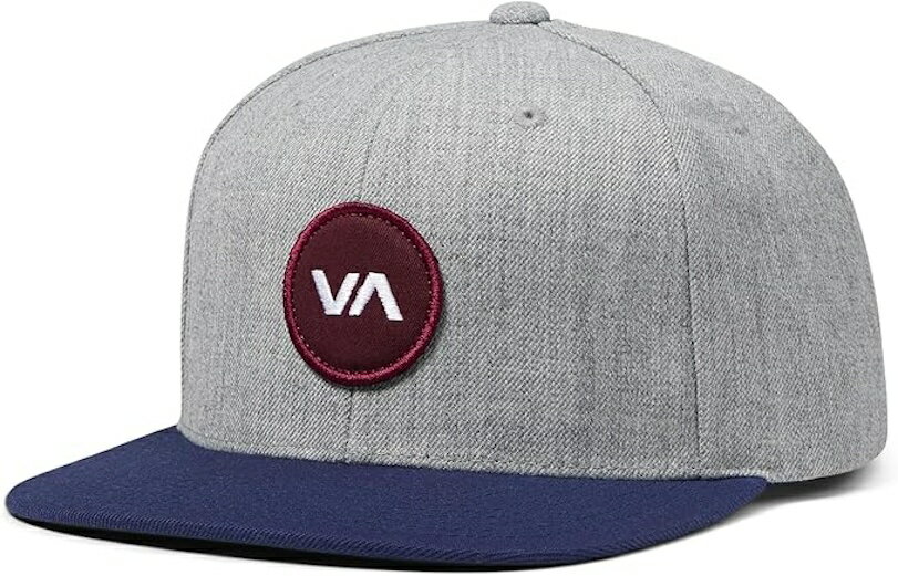 RVCA VA Patch Snapback Hat Cap Heather Navy キャップ 送料無料