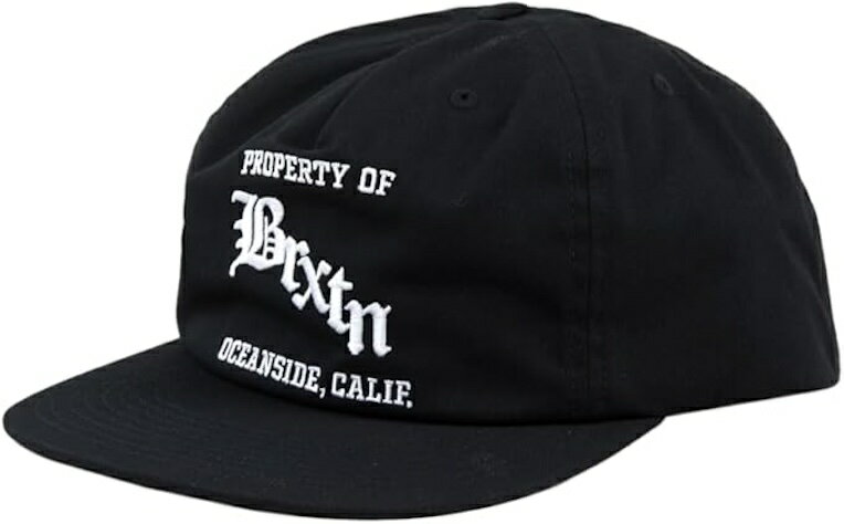 Brixton Home Team Snapback Hat Cap Black 모자 무료 배송