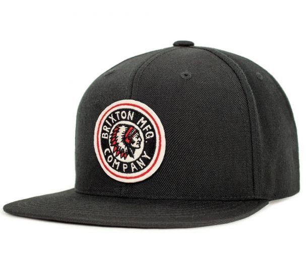 Brixton Rival Snapback Hat Cap Black キャップ 送料無料