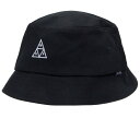 HUF Essentials Triple Triangle Bucket Hat Black L/XL oPbgnbg 