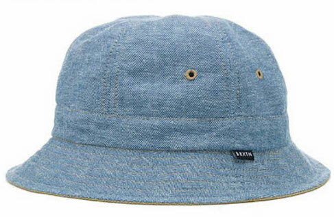 Brixton Banks Bucket Hat Light Blue S nbg 