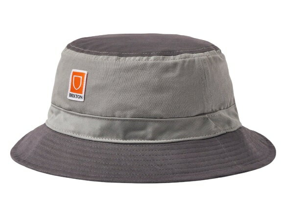 Brixton Beta Packable Bucket Hat Charcoal/Grey S/M nbg 