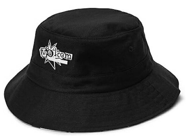 Volcom Entertainment Bucket Hat Black Combo nbg 