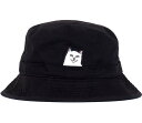 Ripndip Lord Nermal Bucket Hat Black nbg 