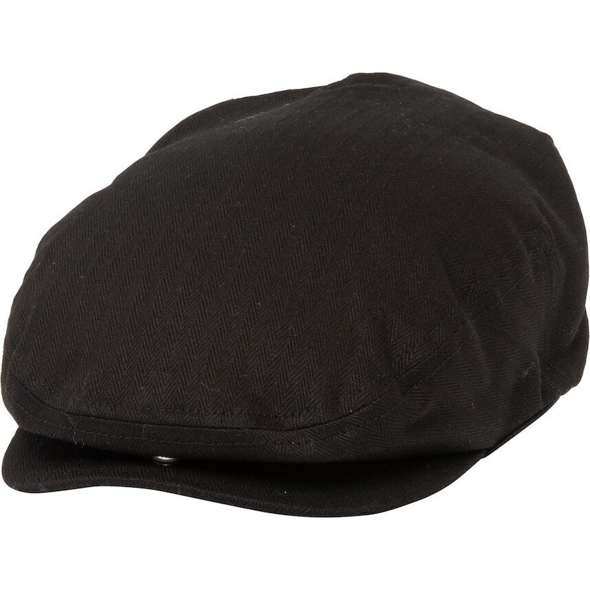 Brixton Newbury Snap Hat Cap Black ハンチング 送料無料