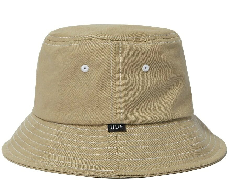 HUF SET Triple Triangle Bucket Hat Oatmeal/White L/XL ハット 送料無料