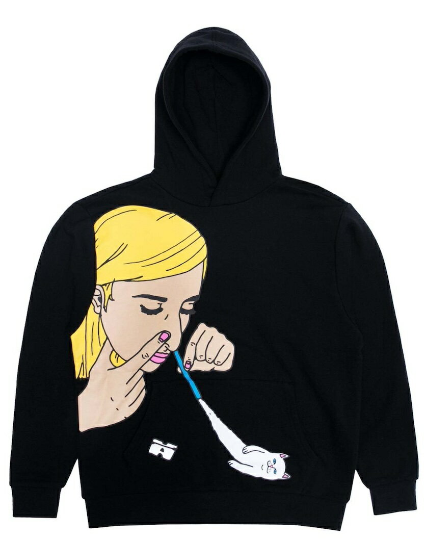 Ripndip Coco Nermal Pullover Hoodie Black S パーカー 送料無料