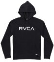 RVCA Big RVCA Pullover Hoodie Black XL p[J[ 