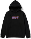 HUF Cheata Pullover Hoodie Black L p[J[ 