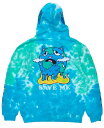 Ripndip Save The World Embroidered Pullover Hoodie Aqua/Green Tie Dye S パーカー 送料無料