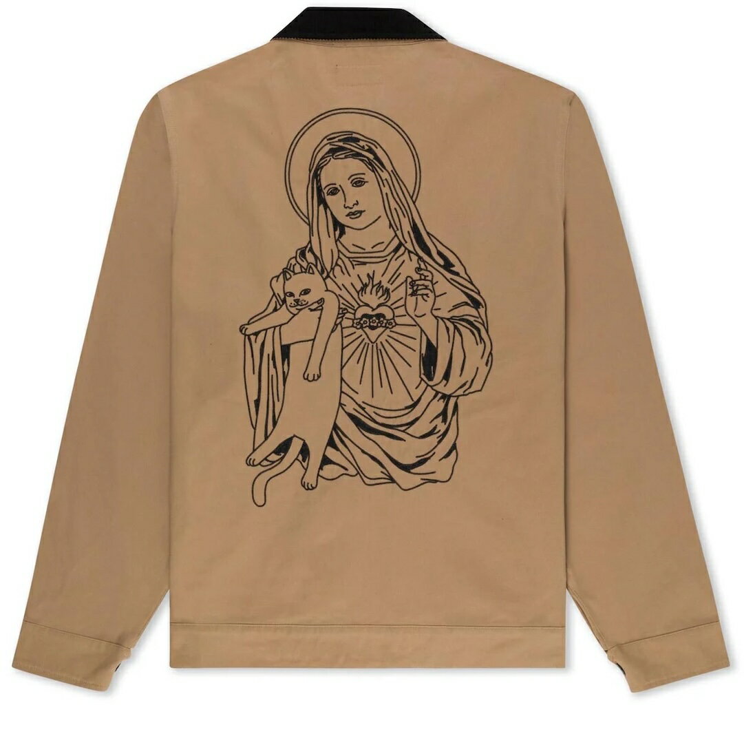 Ripndip Mother Mary Work Jacket Tan L ジャケット 送料無料