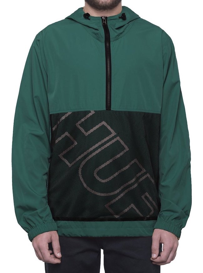 HUF Wire Frame Anorak Jacket Jade M 