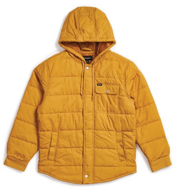 Brixton Cass Hooded Jacket Maize S 