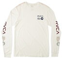 RVCA Anp Long Sleeve T-Shirt Antique White XL TVc 