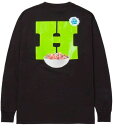 HUF Cereal Killer L/S T-Shirt Black L Tシャツ 送料無料