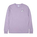 Ripndip Lord Nermal L/S T-Shirt Light Purple L TVc 