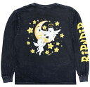 Ripndip Lullaby L/S T-Shirt Black Mineral Wash L TVc 