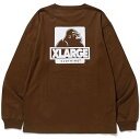 X-Large OG L/S T-Shirt Brown L TVc 