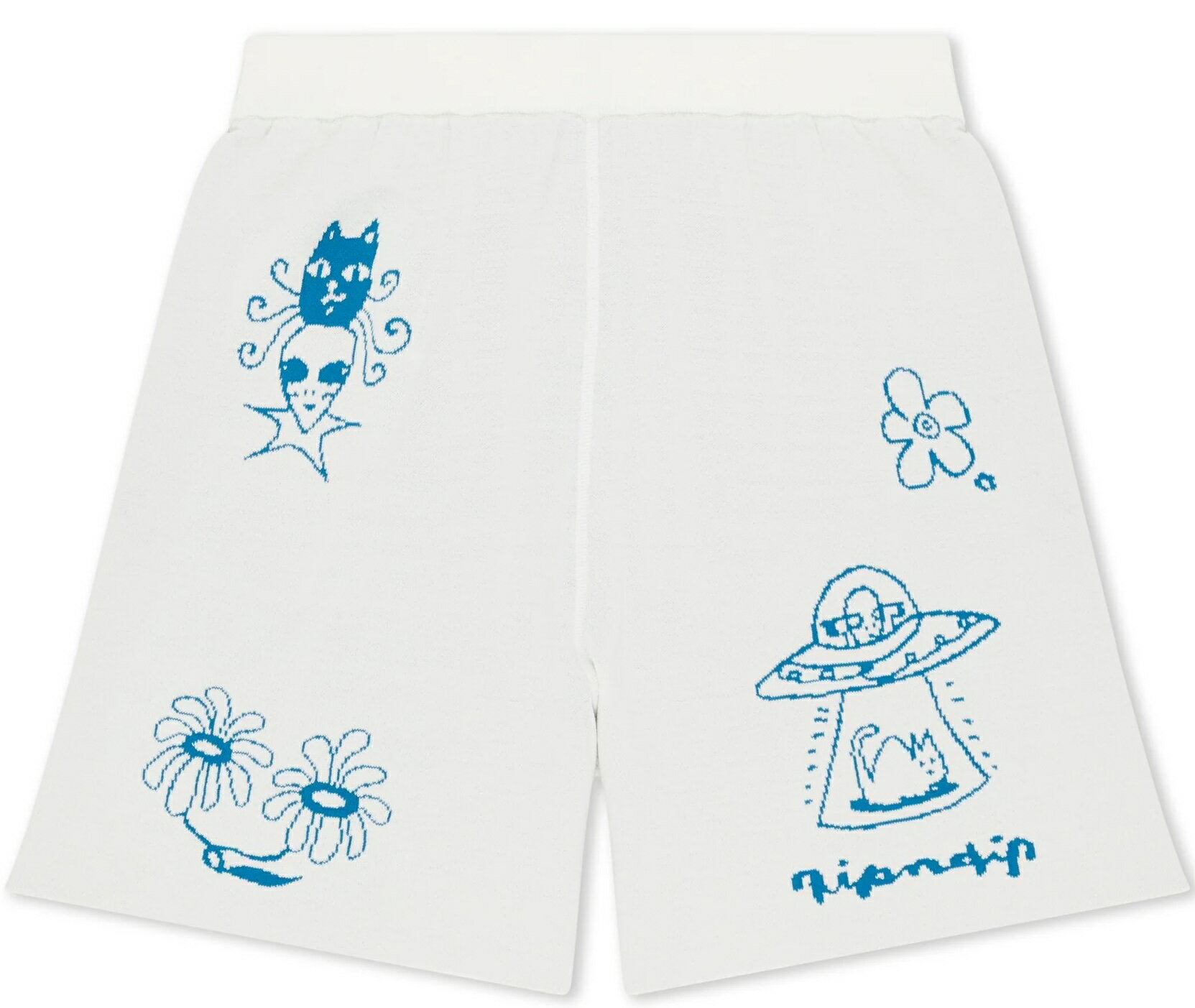 Ripndip Blonded Knit Reversible Off White Shorts S ショートパンツ Women's 送料無料