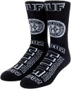 HUF H-Class Socks Black 靴下 ソックス 送料無料(4)